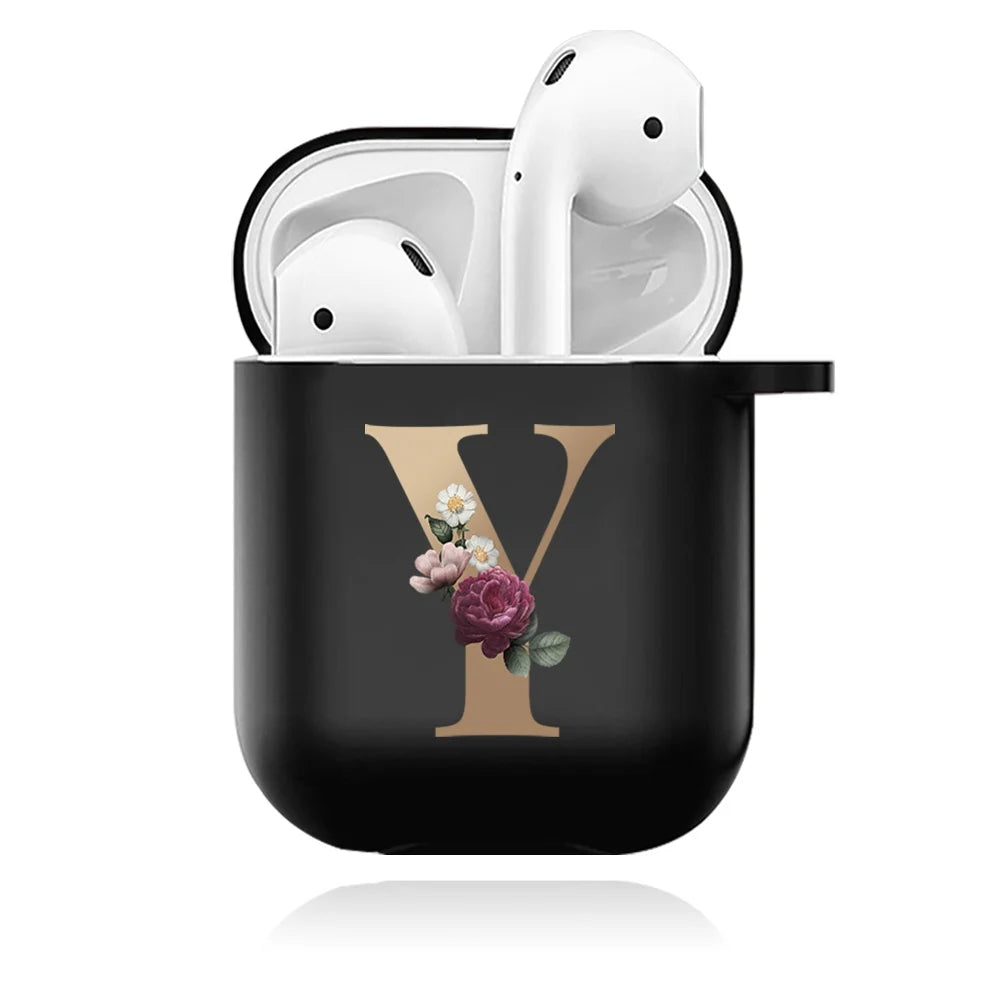 Cute Floral Gold Initial Alphabet Letter Case For Airpods - Premium Airpods Cases from Dressmycell.com - Just $14! Shop now at Dressmycell.com Cute Floral Gold Initial Alphabet Letter Case For Airpods - Premium Airpods Cases from Dressmycell.com - Just $14! Shop now at Dressmycell.com